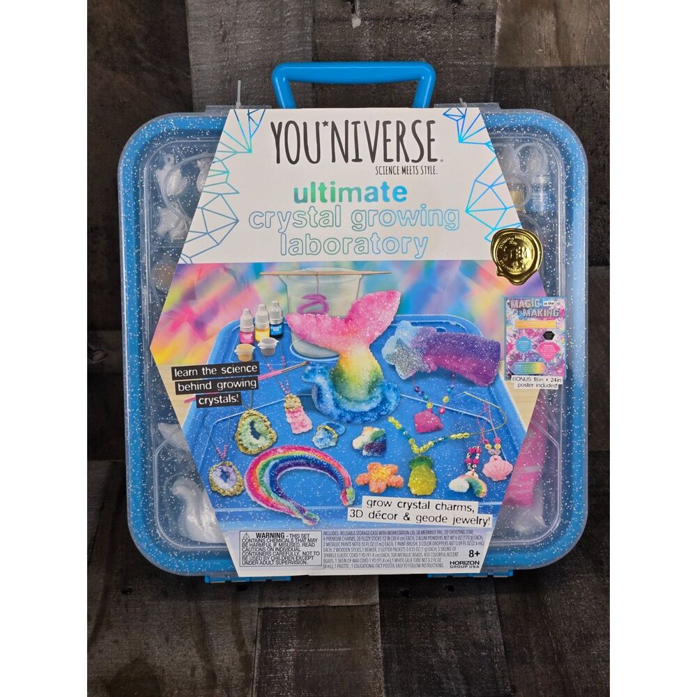 Science Youniverse Ultimate Kids Crystal Growing Laboratory